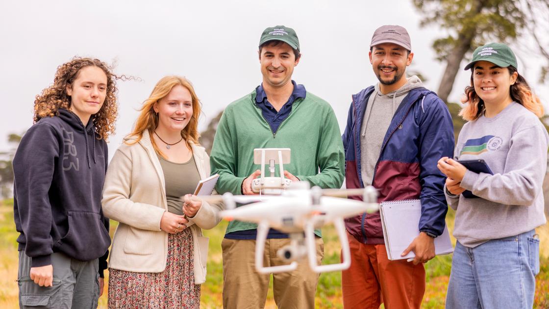  CSUMB students soar with NOAA-funded drone training 