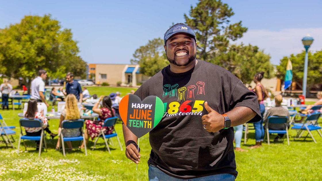 CSUMB celebrated Juneteenth with food, music and fellowship ...