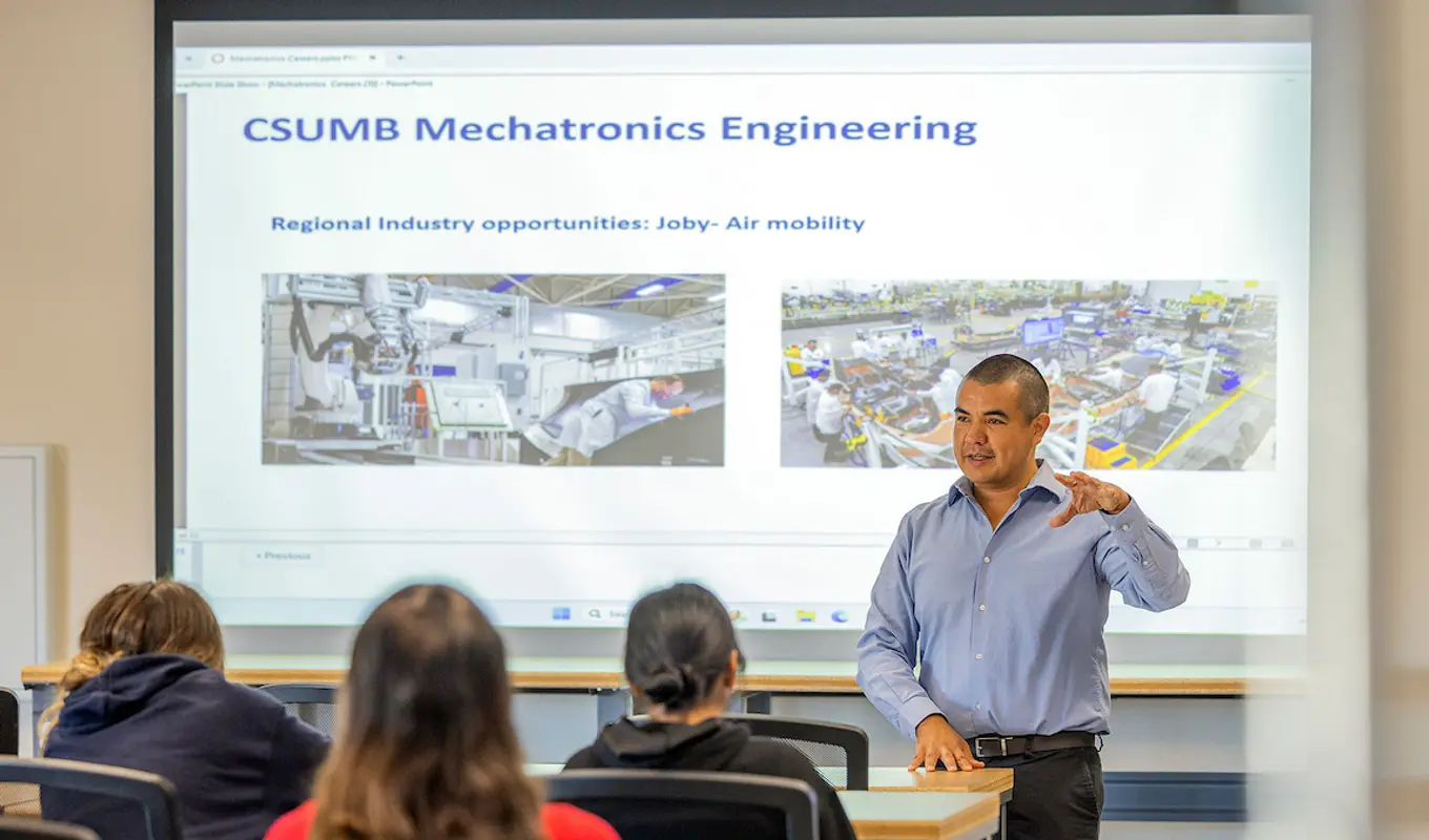 Mechatronics Engineering boots up at CSUMB | California State ...