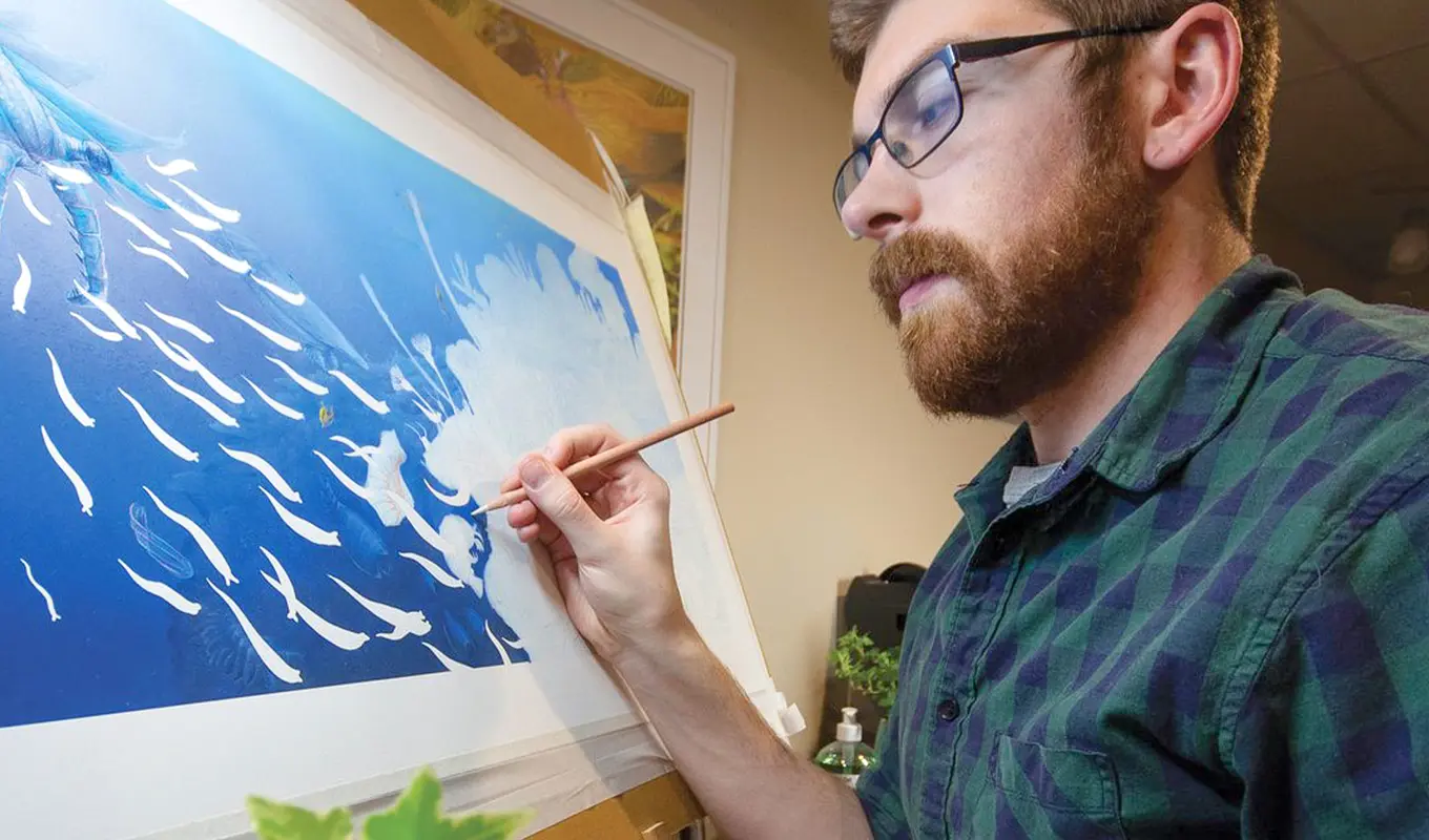 Science illustration grad achieves his dream | California State ...