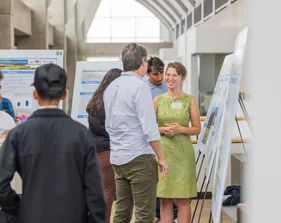 A photo of the symposium over summer