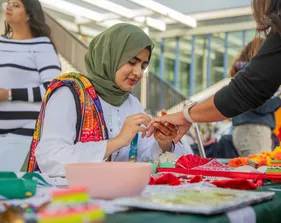 Students attending international education otter thursday