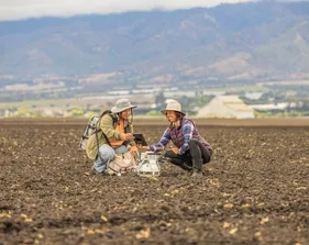 Lifetime of Value - Ag students doing research