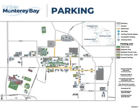 CSUMB Parking Map 2025