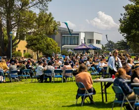 Campus cookout at CSUMB