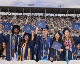 New CSUMB Grads at commencement