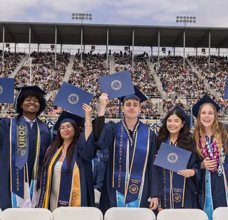 New CSUMB Grads at commencement