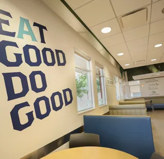 Image of the dining area