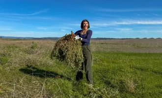 MLK volunteers, Cydney Gaither