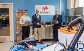 Keysight ribbon-cutting for Mechatronics