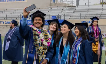 Happy Graduates at Commencement