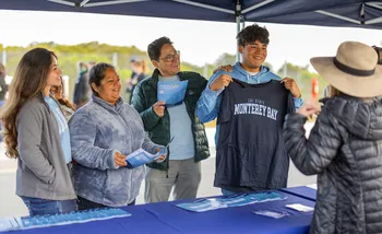 Check in at Admitted Otter Day