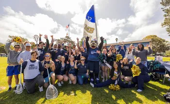 Students celebrate at Admitted Otter Day
