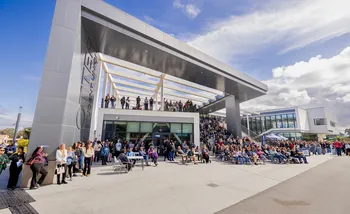 Attendance was strong for Admitted Transfer Day