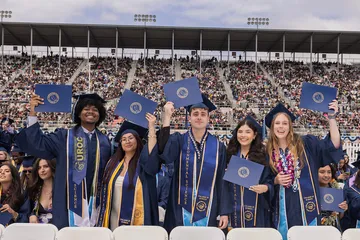 New CSUMB Grads at commencement