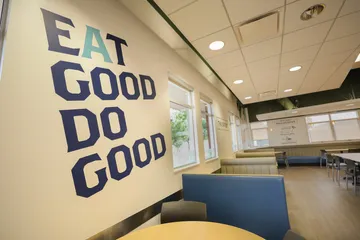 Image of the dining area