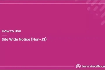 site wide notice walkthrough ss