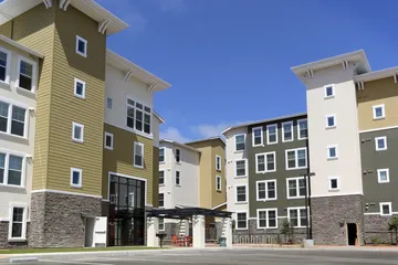 Photo of exteriors of Promontory dorms