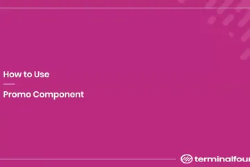 Promo Component Walkthrough Screenshot