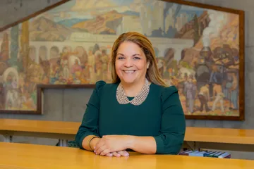 A photo of CSUMB president Vanya Quinones smiling