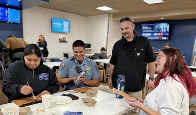 Pizza and Paint, Joseph Cox