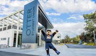 Monte standing outside the OSU.