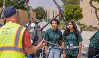 students attending algebra academy