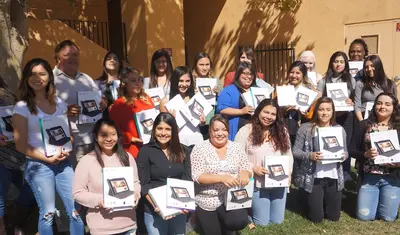 First 23-student cohort of the Hartnell-CSUMB teacher pathway program.
