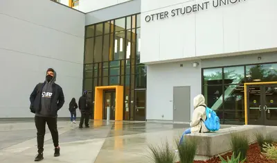 All new buildings at CSUMB, including the Otter Student Union, are designed to meet the U.S. Green Building Council’s Leadership in Energy and Environmental Design (LEED) standards.