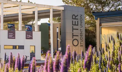 Photo of thee exterior of the Otter Student Union