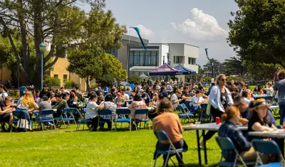 Campus cookout at CSUMB