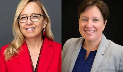 Dr. Diane Allerdyce (left) and Dr. Erin Ramirez