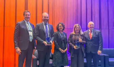 Vanya at ACE award ceremony