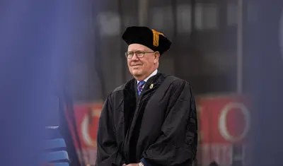 Honorary Degree recipient David L. Stivers