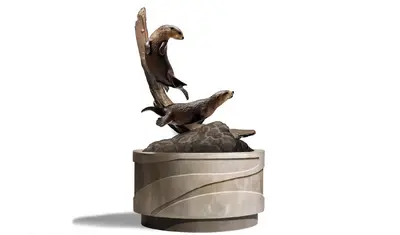 Otter for Life Statue