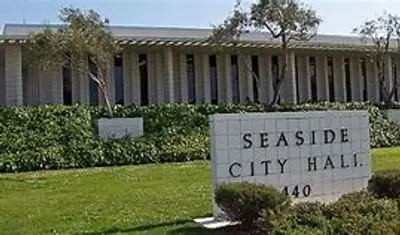 Sign for City Hall City of Seaside