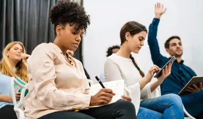 CSUMB Students in a Class