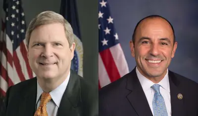 Tom Vilsack and Jimmy Panetta