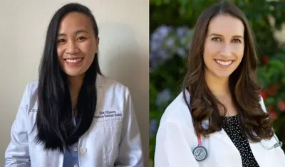 Ellre Villanueva-Ancheta and Lauren Frey