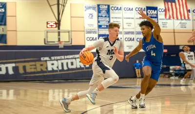 Men's basketball game against San Marcos.