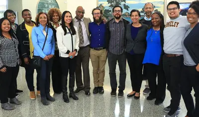 Photo: Members of CSUMB employee affinity groups