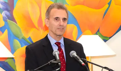 Photo of President Ochoa speaking