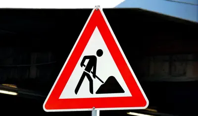 Construction sign