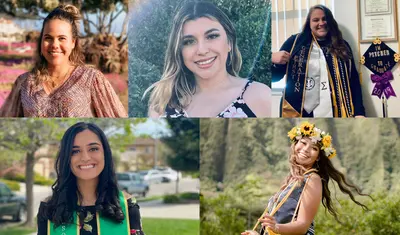 (Clockwise from top left) Ciara Vernon, Adriana Vieyra, Morgan Kissinger, Seaenna Correa-Garcia, Jaspreet Bhardwaj