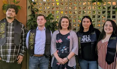 Judith Canner (center) with UROC and NIH BD2K scholars.