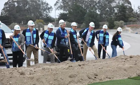 Monterey Bay FC groundbreaking