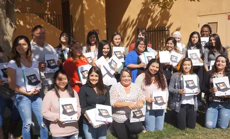 First 23-student cohort of the Hartnell-CSUMB teacher pathway program.