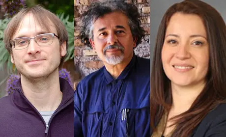 (l-r) Lanier Sammons, Ruben Mendoza, Kelly Medina Lopez