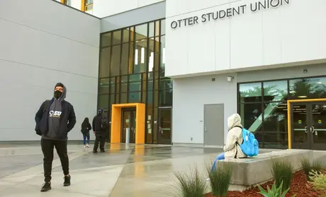 All new buildings at CSUMB, including the Otter Student Union, are designed to meet the U.S. Green Building Council’s Leadership in Energy and Environmental Design (LEED) standards.