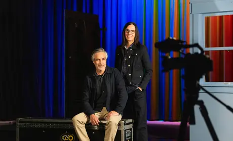 Luis Camara and Gabrielle Galanter